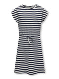 Only Mädchen Kleid Shirtkleid Jersey Streifen Sommer Frühling KOGMAY