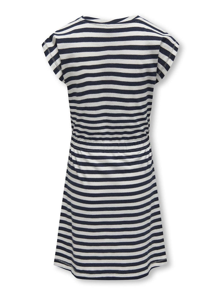 Only Mädchen Kleid Shirtkleid Jersey Streifen Sommer Frühling KOGMAY