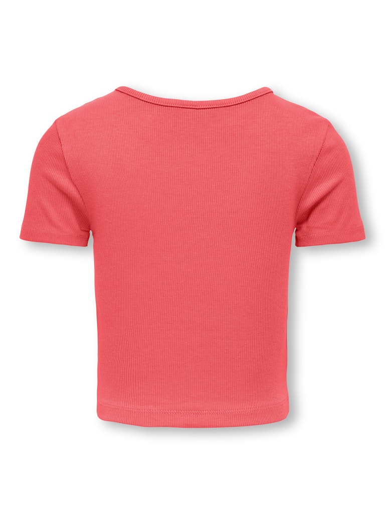 Only Mädchen T-Shirt Rippshirt Geschenkidee edel top KOGNESSA LIFE