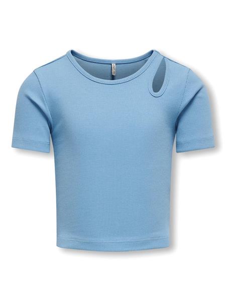 Only Mädchen T-Shirt Rippshirt Geschenkidee edel top KOGNESSA LIFE