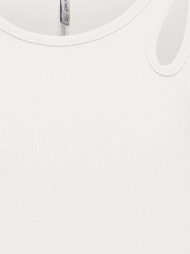 Only Mädchen T-Shirt Rippshirt Geschenkidee edel top KOGNESSA LIFE