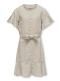 Only Mädchen Kleid Sommerkleid Leinenkleid edel KOGCARO