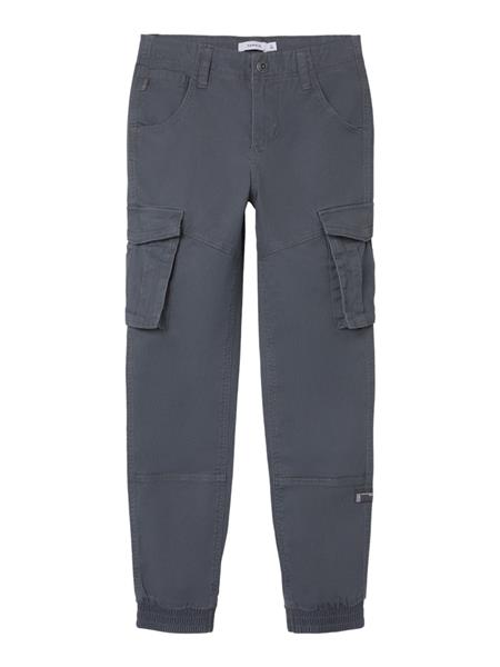 Name it Jungen Cargohose regular Dunkelgrau