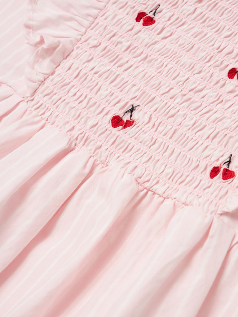 Name it Mädchen Sommerkleid Trägerkleid gesmockt Streifen NMFJASFINE