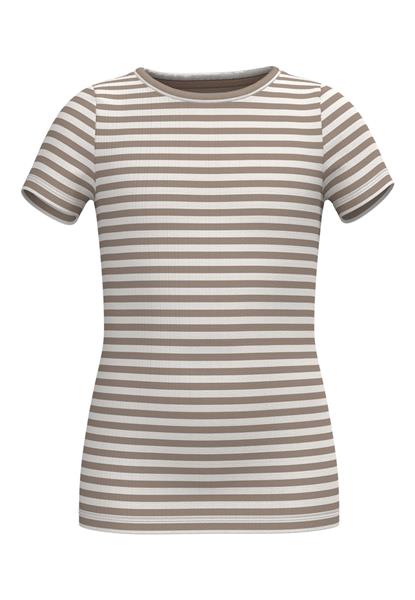 Name it Mädchen Rippshirt T-Shirt edel weich Teenager NKFSURAJA