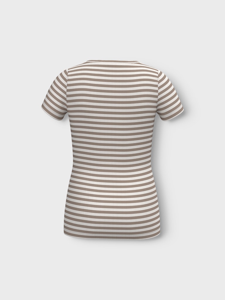 Name it Mädchen Rippshirt T-Shirt edel weich Teenager NKFSURAJA