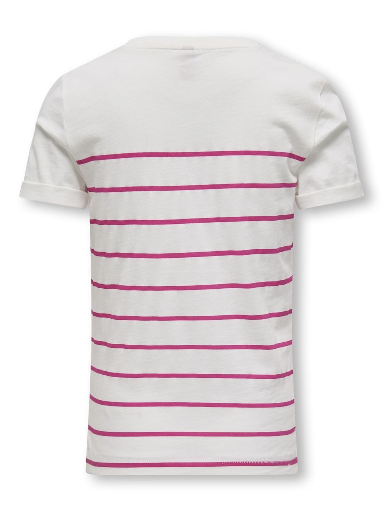 Only Mädchen T-Shirt Herz Glitzer Streifen Geschenkidee edel KOGEMILY