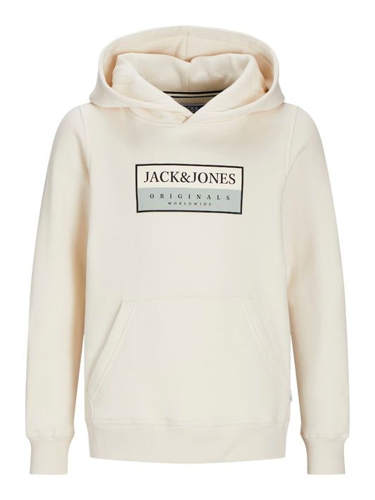 Jack & Jones Jungen Hoodie Kapuzenpullover 12263243 Kapuzensweatshirt edel