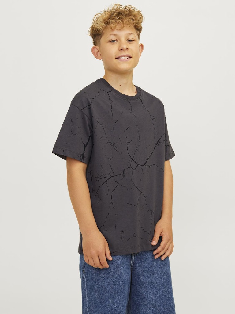Jack & Jones Jungen T-Shirt Kurzarm JJKEY LOOSE COTTON TEE