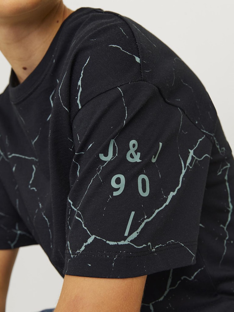 Jack & Jones Jungen T-Shirt Kurzarm JJKEY LOOSE COTTON TEE