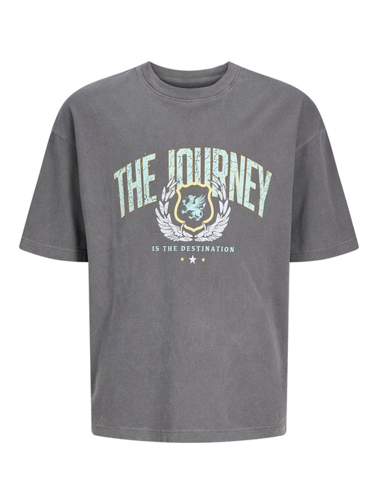 Jack & Jones Junior Jungen T-Shirt Kurzarm JORCHARGE WASHED 12270198 weit