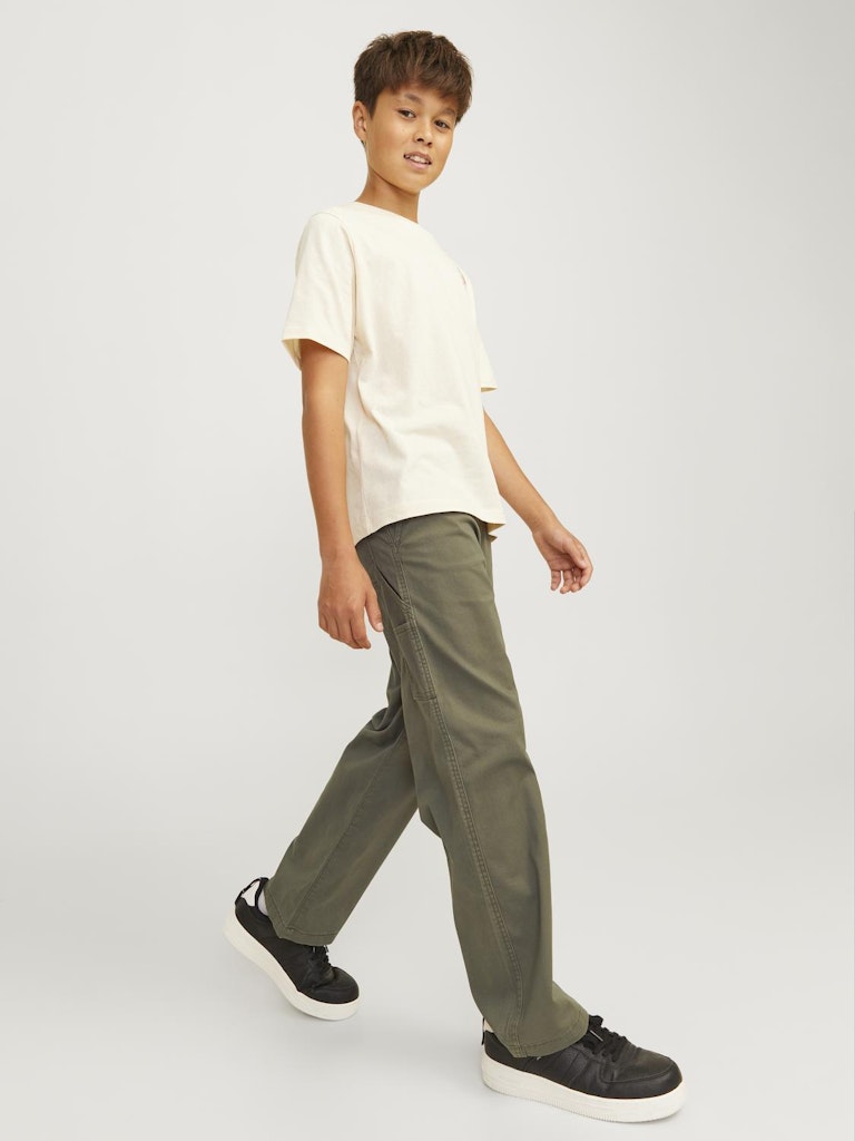 Jack & Jones Jungen Workerhose Chino JPSTALEX PF WORKER PANT 12265960 weit