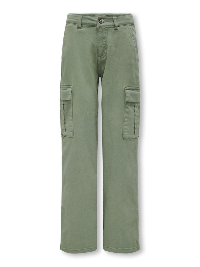 Only Mädchen Cargohose beige KOGYARROW-VOX STR CARGO PANT