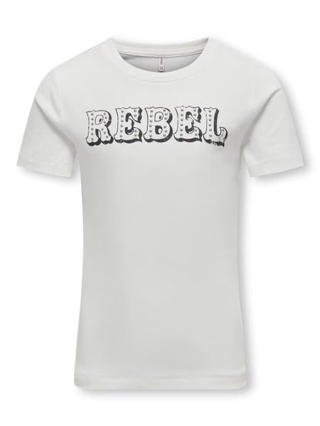 Only Mädchen T-Shirt KOGDOLLA 15331143 Nieten edel