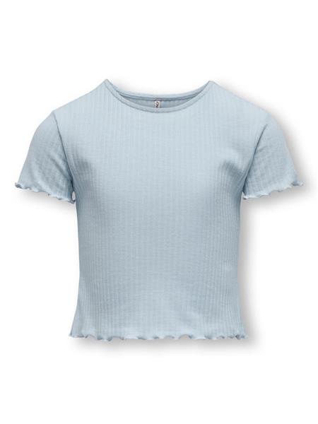 Only Mädchen T-Shirt Rippshirt Geschenkidee edel top KOGNELLA