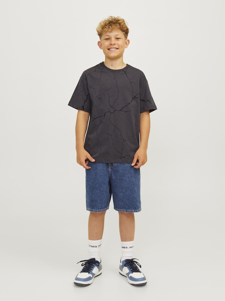 Jack & Jones Jungen T-Shirt Kurzarm JJKEY LOOSE COTTON TEE