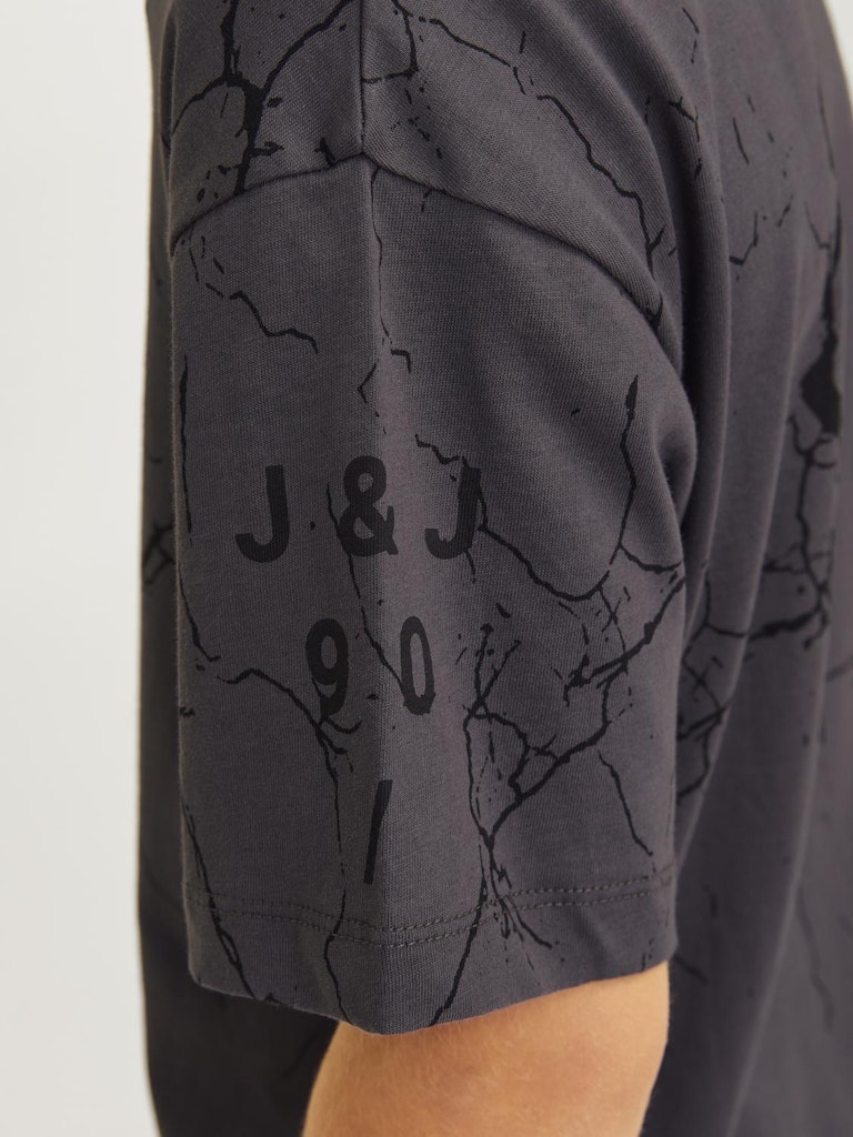 Jack & Jones Jungen T-Shirt Kurzarm JJKEY LOOSE COTTON TEE