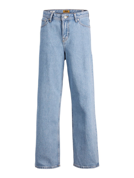 Jack & Jones Jungen Jeans Baggy JJIALEX 12246652 Hellblau weites Bein