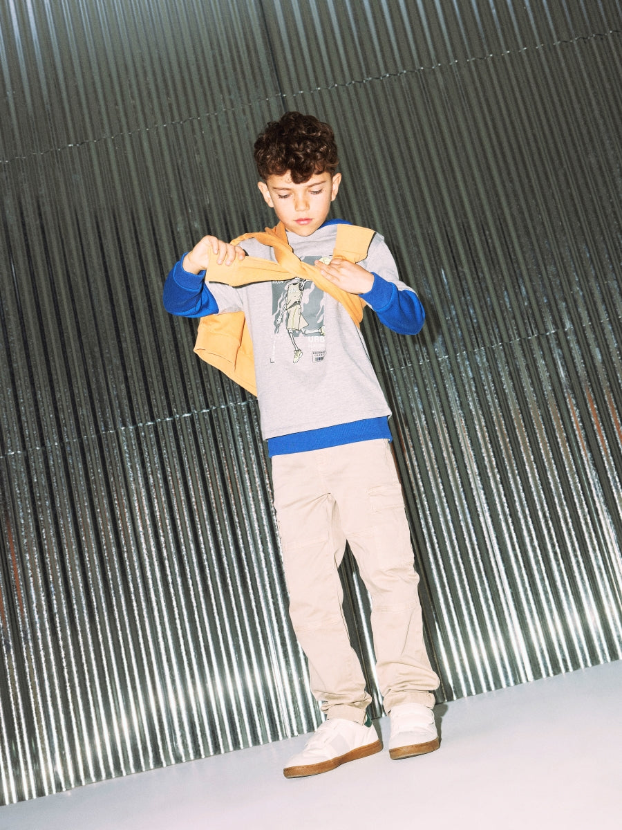 Name it Jungen Cargohose gerades Bein Schulanfang NKMRYAN