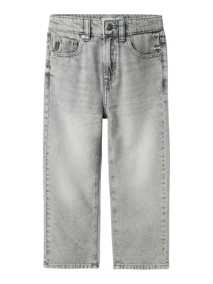 Name it Jungen Jeans weites Bein Straight Hellblau  NKMRYAN