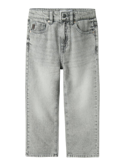 Name it Jungen Jeans weites Bein Straight Hellblau  NKMRYAN