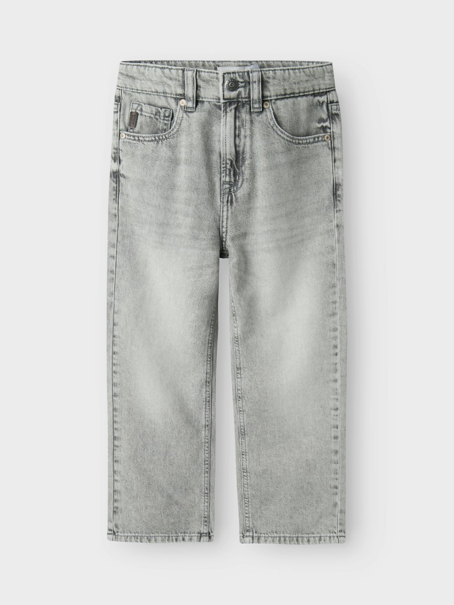 Name it Jungen Jeans weites Bein Straight Hellblau  NKMRYAN