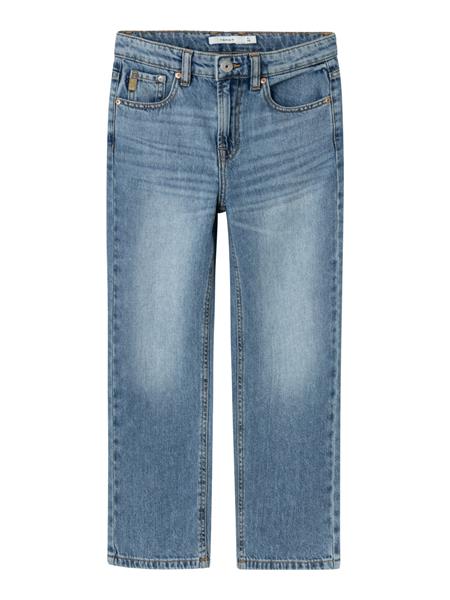 Name it Jungen Jeans weites Bein Straight Hellblau  NKMRYAN