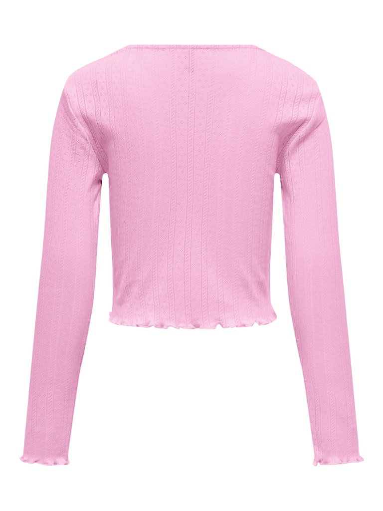 Only Mädchen T-Shirt Rippshirt KOGCARLOTTA L/S TOP