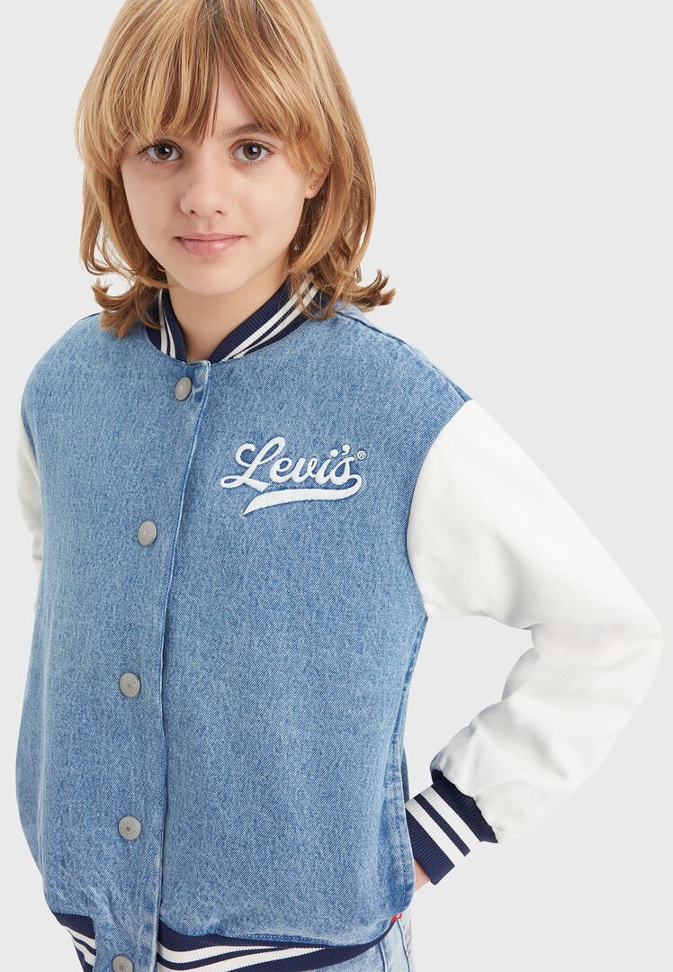 Levi's® Kids Mädchen Bomberjacke LVG-DENIM-BOMBERJACKE Schulanfang