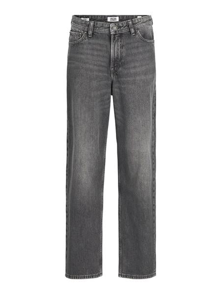 Jack & Jones Jungen Jeans Baggy JJIALEX 12259293 Grau weites Bein