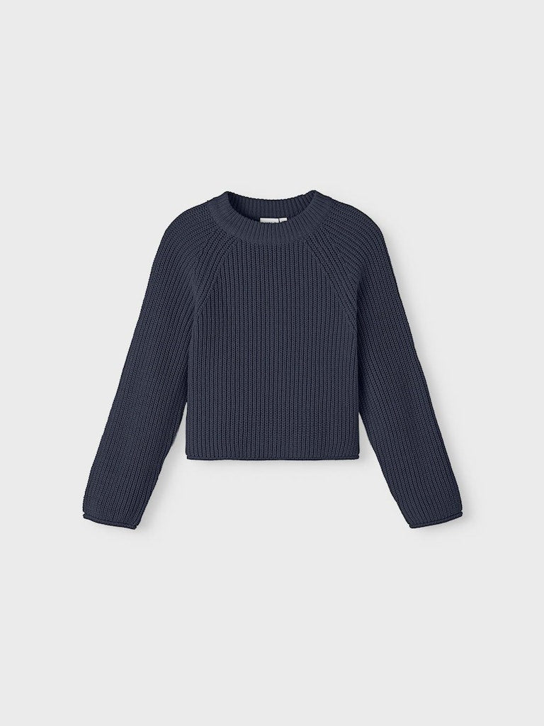 Name it Mädchen Strickpulli kurz Schulanfang