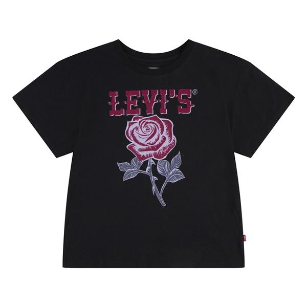 Levi's® Kids Mädchen Oversize T-Shirt mit Western-Rosen