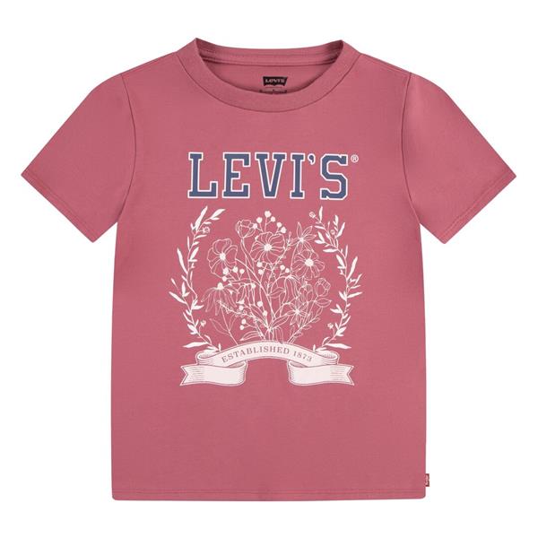 Levi's® Kids Mädchen T-Shirt LVG COLLEGIATE SS T-SHIRT Rosewein