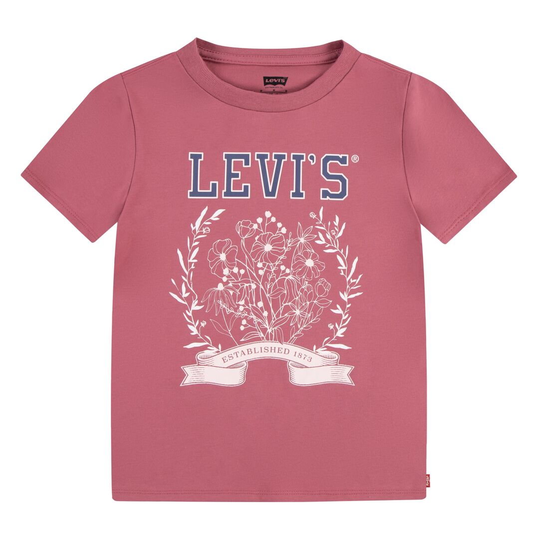 Levi's® Kids Mädchen T-Shirt LVG COLLEGIATE SS T-SHIRT Rosewein