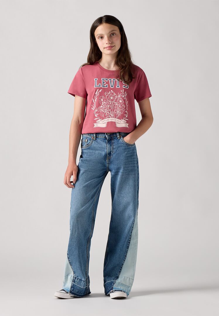 Levi's® Kids Mädchen T-Shirt LVG COLLEGIATE SS T-SHIRT Rosewein