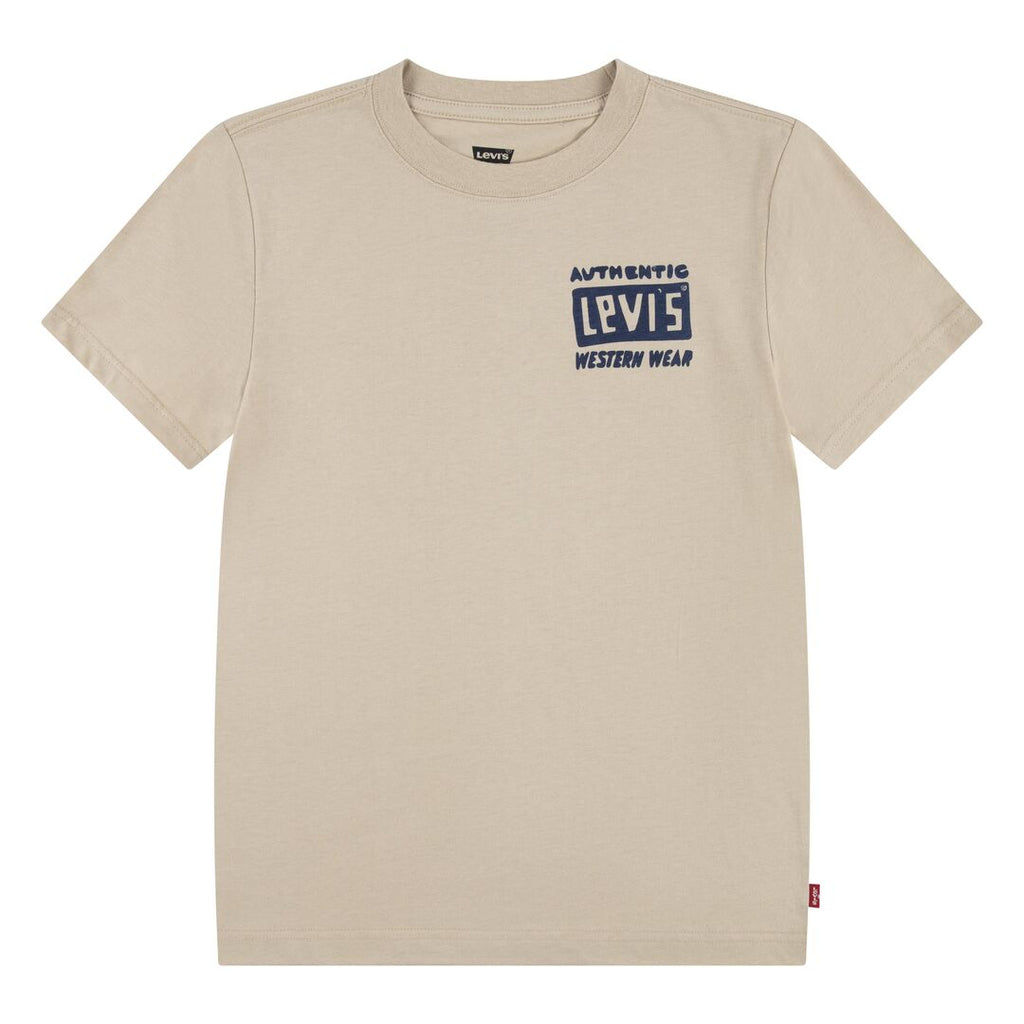 Levi's® Kids Jungen T-Shirt LVB CACTUS OUT WEST TEE Rückendruck edel