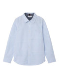 Name it Jungen Hemd langarm Streifen Organic Cooton NKMNEWSA
