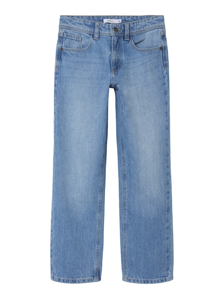 Name it Jungen Jeans weites Bein Straight Hellblau NKMRYAN