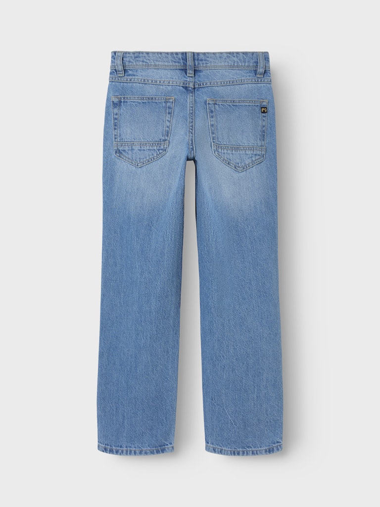 Name it Jungen Jeans weites Bein Straight Hellblau NKMRYAN