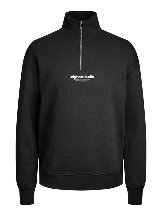 Jack & Jones Jungen Sweatshirt Pulli 12242475 Stehkragen Reißverschluss edel