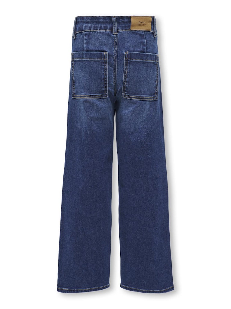 Only Mädchen Jeans Wide leg Blau Teenager edel sehr weich KOGSYLVIE