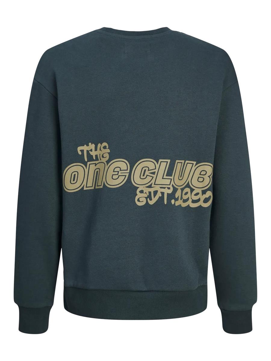 Jack & Jones Jungen Sweatshirt Pulli Loose Rückendruck warm JCORCOLLEC