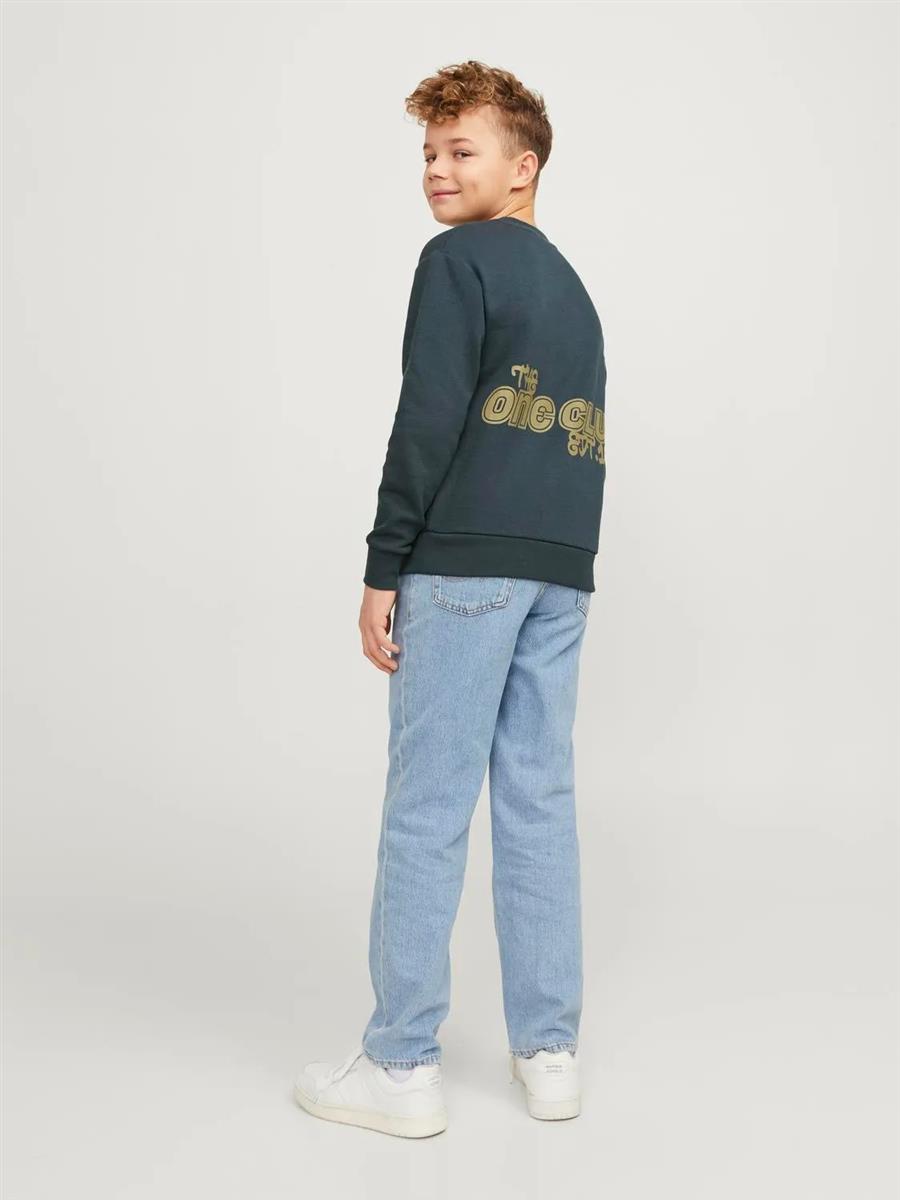Jack & Jones Jungen Sweatshirt Pulli Loose Rückendruck warm JCORCOLLEC