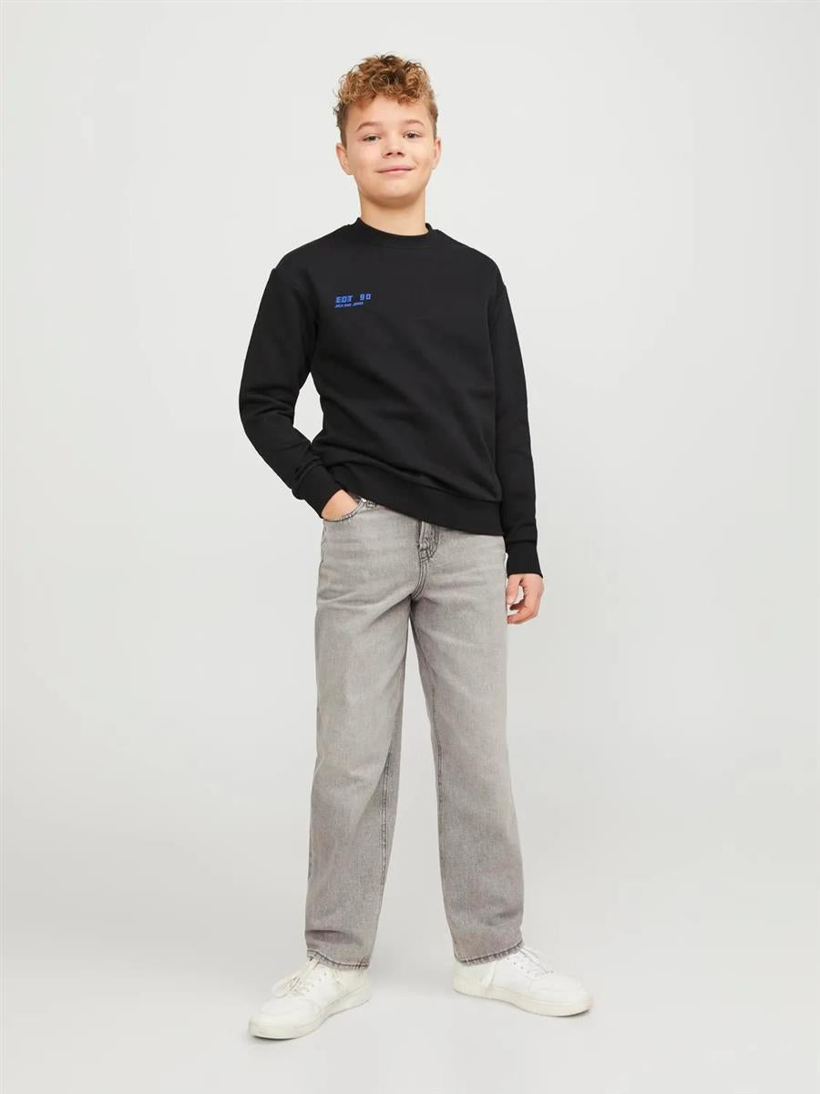 Jack & Jones Jungen Sweatshirt Pulli Loose Rückendruck warm JCORCOLLEC