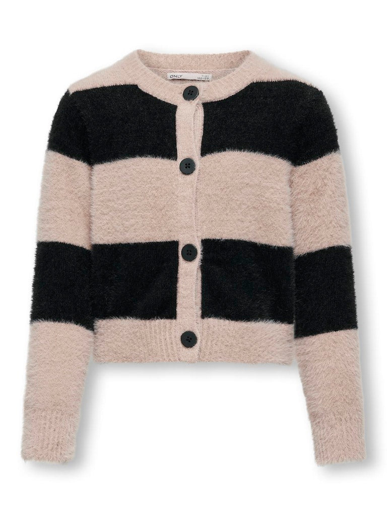 Only Mädchen Strickjacke Streifen KOGAMANDA