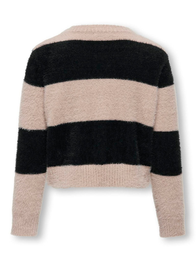 Only Mädchen Strickjacke Streifen KOGAMANDA