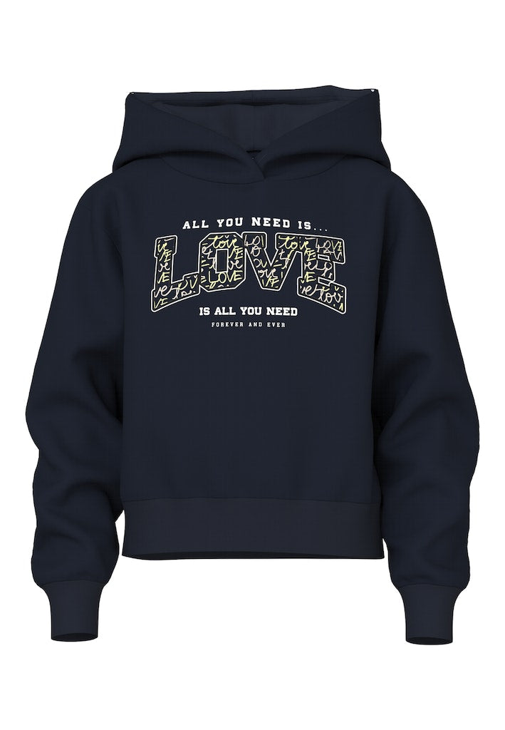 Name it Mädchen Hoodie kurz Geschenk NKFVINKA