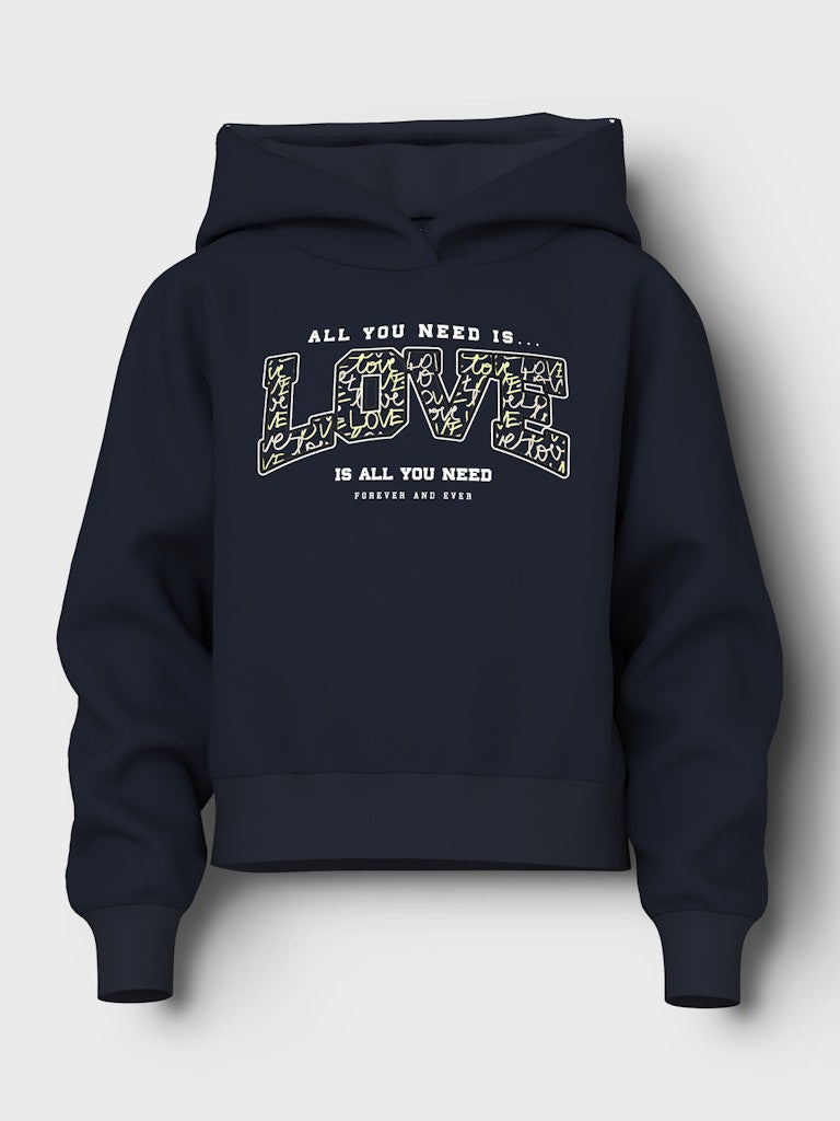 Name it Mädchen Hoodie kurz Geschenk NKFVINKA
