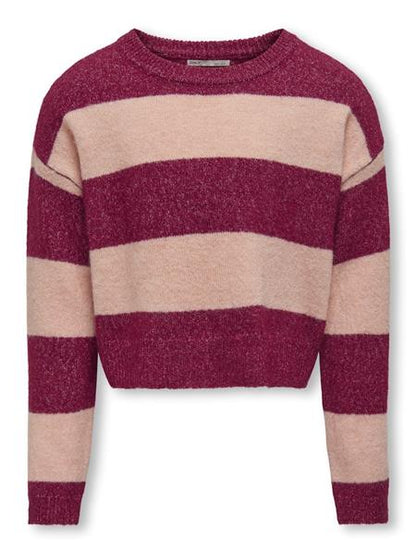 Only Mädchen Strickpulli Streifen Geschenkidee