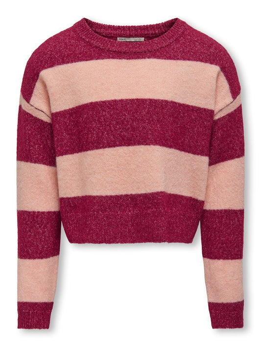 Only Mädchen Strickpulli Streifen KOGTALIO 15331254 Geschenkidee